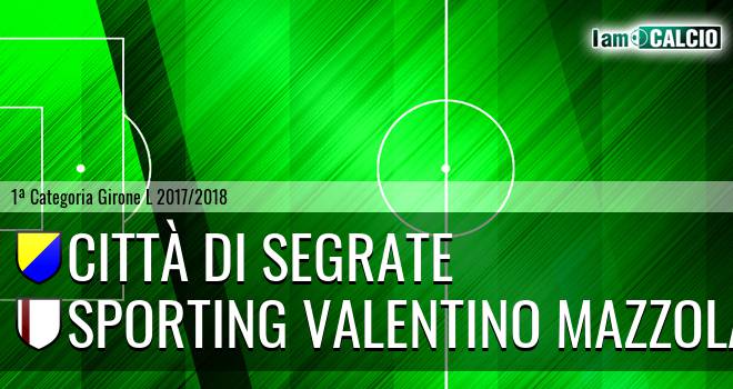 Città di Segrate - Sporting Valentino Mazzola