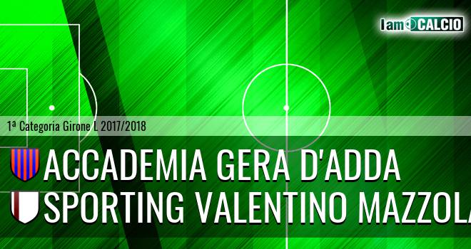 Accademia Gera D'Adda - Sporting Valentino Mazzola