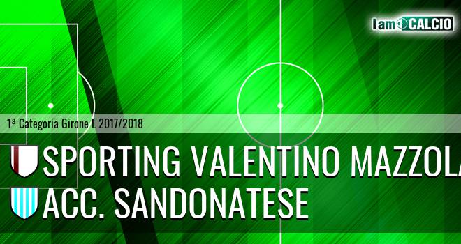 Sporting Valentino Mazzola - Acc. Sandonatese