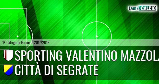 Sporting Valentino Mazzola - Città di Segrate