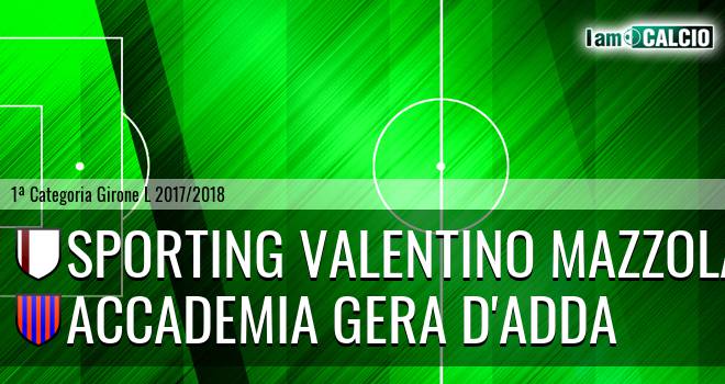 Sporting Valentino Mazzola - Accademia Gera D'Adda