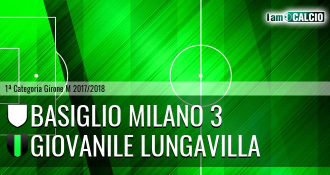 Basiglio Milano 3 - Giovanile Lungavilla