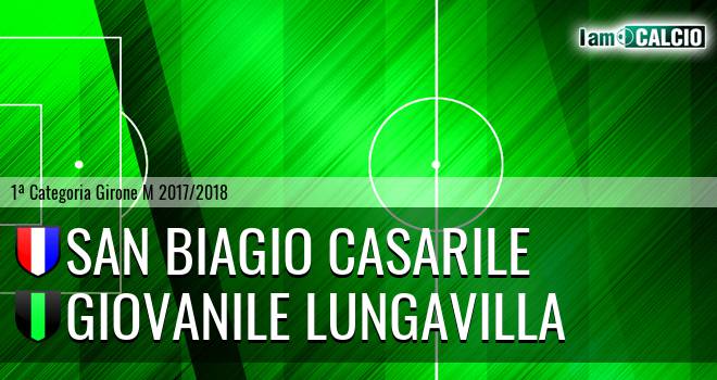 San Biagio Casarile - Giovanile Lungavilla