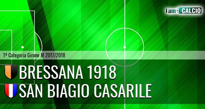 Bressana 1918 - San Biagio Casarile