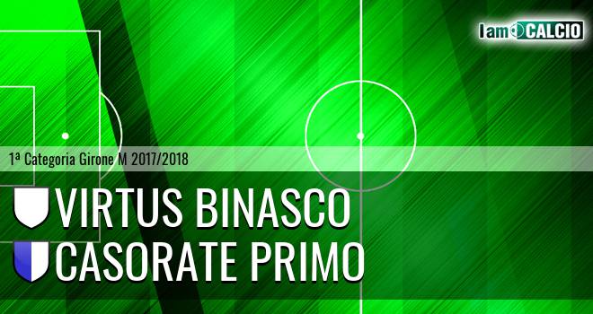 Virtus Binasco - Casorate Primo