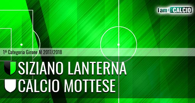 Siziano Lanterna - Calcio Mottese