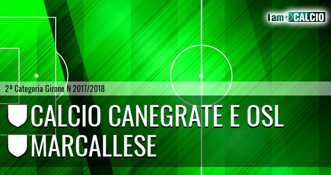 Calcio Canegrate e Osl - Marcallese