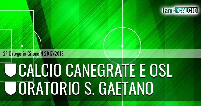 Calcio Canegrate e Osl - Oratorio S. Gaetano