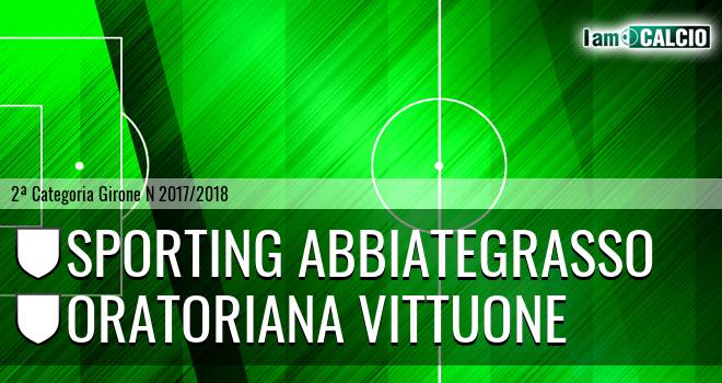 Sporting Abbiategrasso - Oratoriana Vittuone