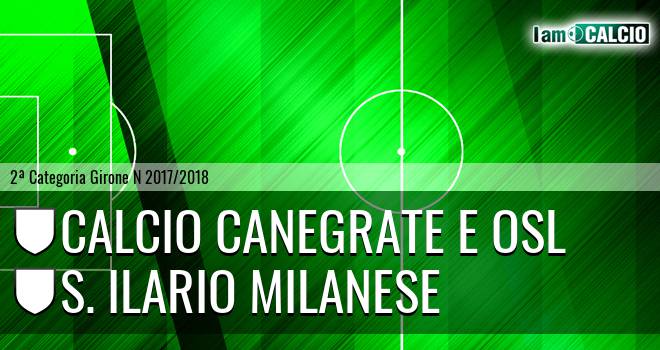 Calcio Canegrate e Osl - S. Ilario Milanese