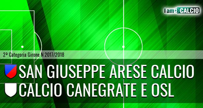 San Giuseppe Arese Calcio - Calcio Canegrate e Osl