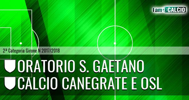 Oratorio S. Gaetano - Calcio Canegrate e Osl