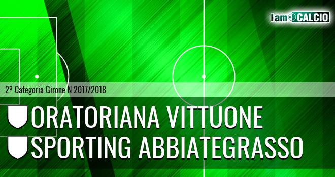 Oratoriana Vittuone - Sporting Abbiategrasso
