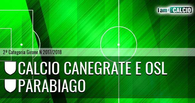 Calcio Canegrate e Osl - Parabiago