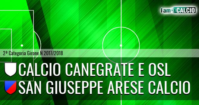 Calcio Canegrate e Osl - San Giuseppe Arese Calcio