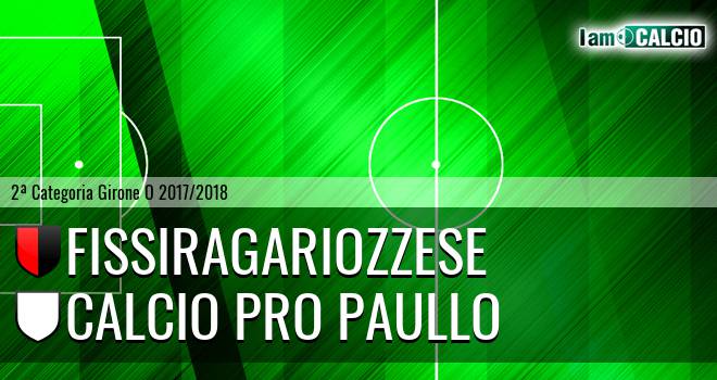 FissiragaRiozzese - Calcio Pro Paullo