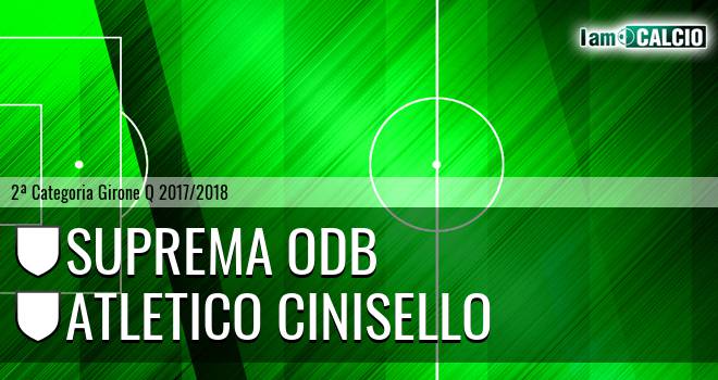 Suprema Odb - Atletico Cinisello