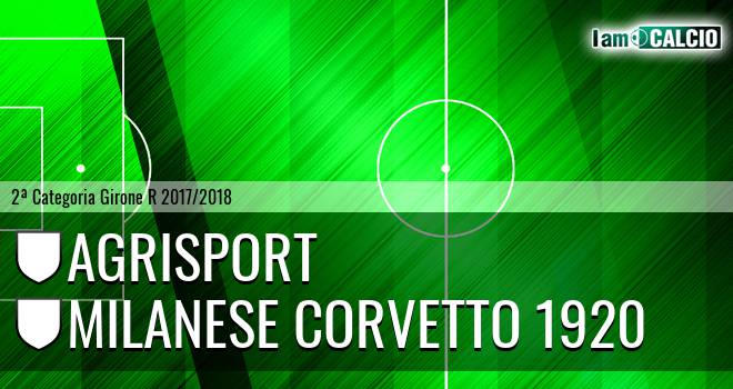 Agrisport - Milanese Corvetto 1920