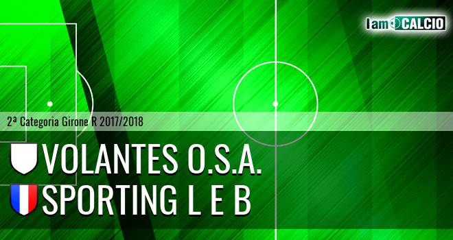 Volantes O.S.A. - Sporting L E B