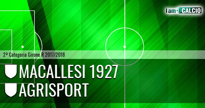 Macallesi 1927 - Agrisport