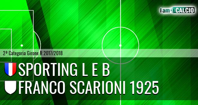 Sporting L E B - Franco Scarioni 1925