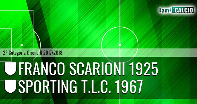 Franco Scarioni 1925 - Sporting T.L.C. 1967