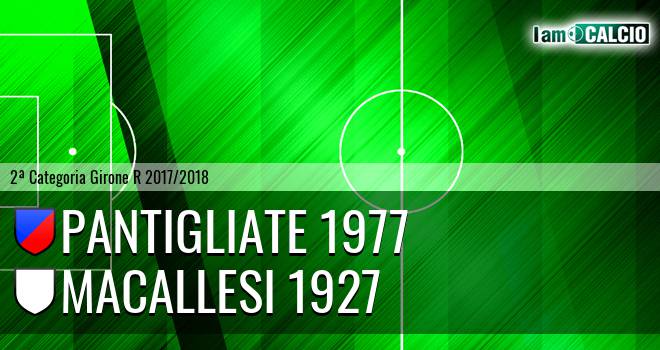 Pantigliate 1977 - Macallesi 1927