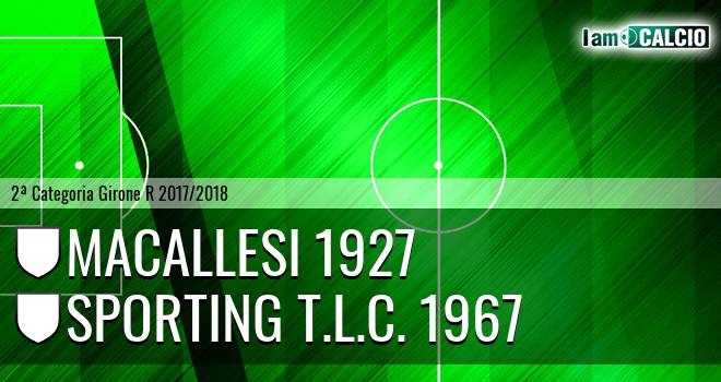 Macallesi 1927 - Sporting T.L.C. 1967