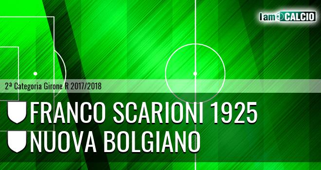 Franco Scarioni 1925 - Nuova Bolgiano