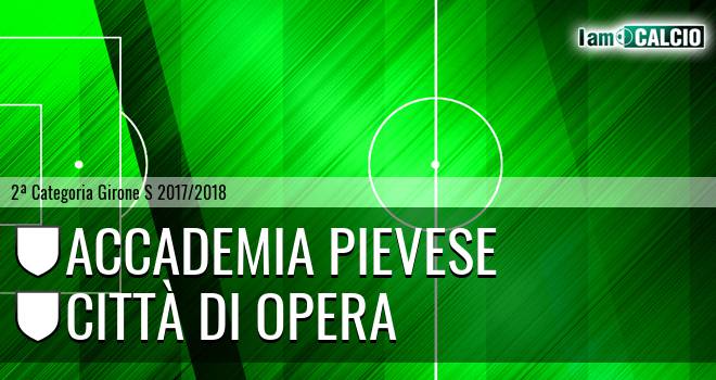 Accademia Pievese - Città di Opera