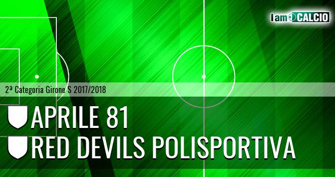 Aprile 81 - Red Devils Polisportiva