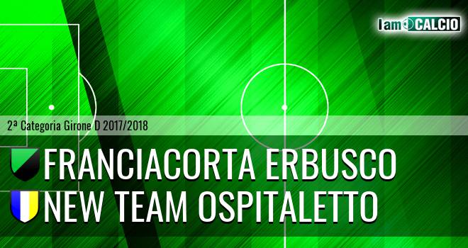 Franciacorta Erbusco - New Team Ospitaletto