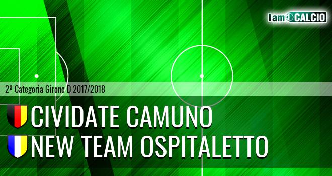 Cividate Camuno - New Team Ospitaletto