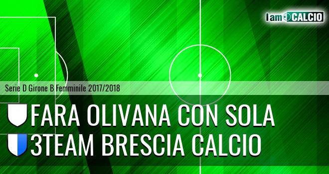 Fara Olivana Con Sola - 3Team Brescia Calcio