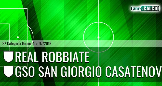 Real Robbiate - GSO San Giorgio Casatenovo