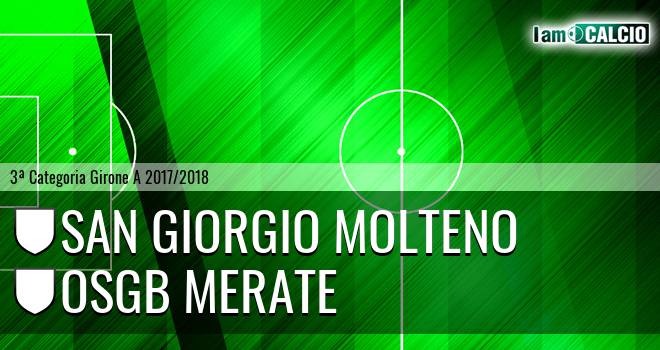 San Giorgio Molteno - OSGB Merate