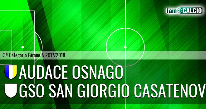 Audace Osnago - GSO San Giorgio Casatenovo