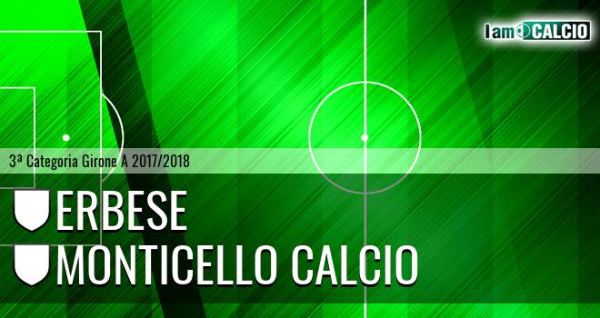 Erbese - Monticello Calcio