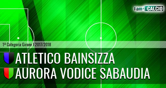 Atletico Bainsizza - Aurora Vodice Sabaudia