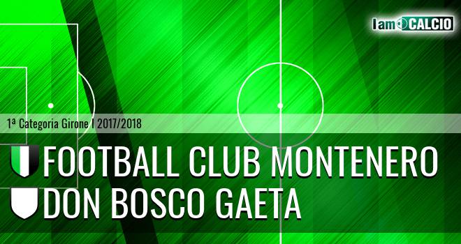 Football Club Montenero - Don Bosco Gaeta