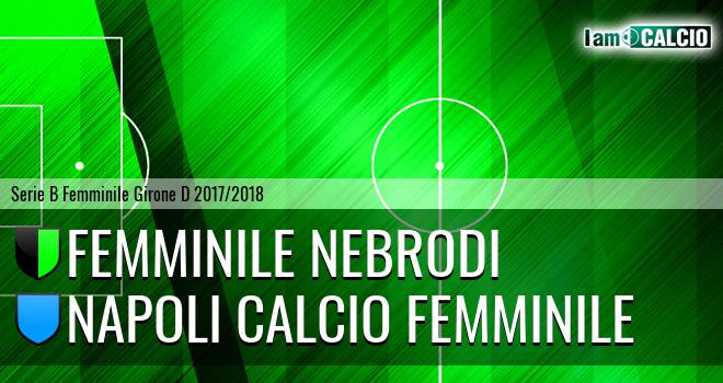 Femminile Nebrodi - Napoli Calcio Femminile