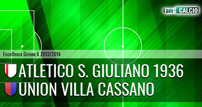 Atletico S. Giuliano 1936 - Union Villa Cassano