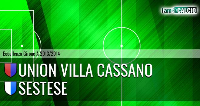 Union Villa Cassano - Sestese