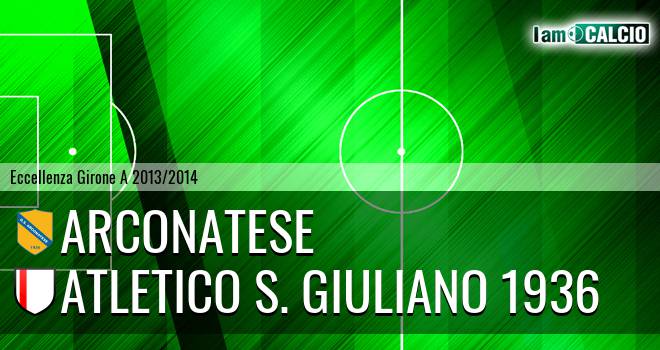 Arconatese - Atletico S. Giuliano 1936