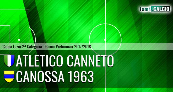 Atletico Canneto - Canossa 1963