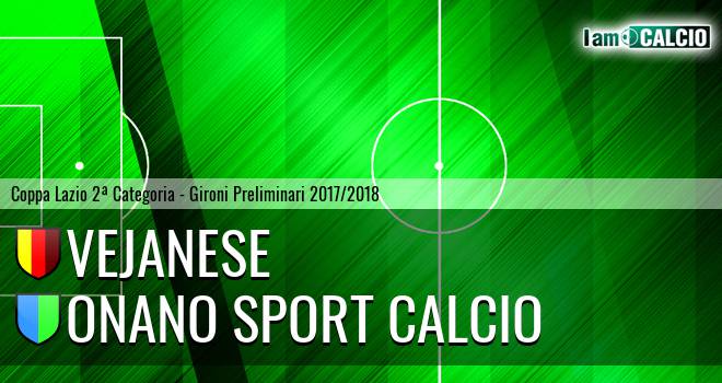 Vejanese - Onano Sport Calcio