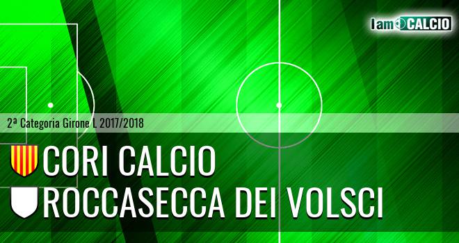 Cori Calcio - Roccasecca dei Volsci