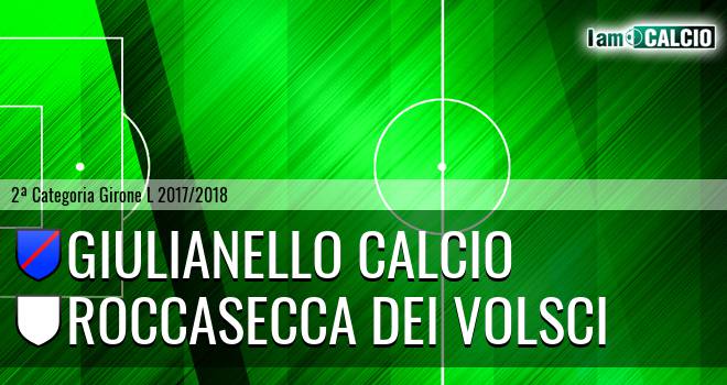 Giulianello Calcio - Roccasecca dei Volsci