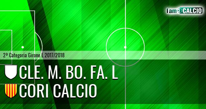 Cle. M. Bo. Fa. l - Cori Calcio