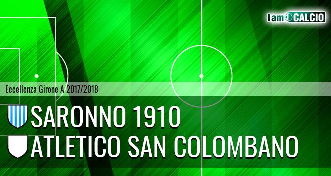 Saronno 1910 - Atletico San Colombano